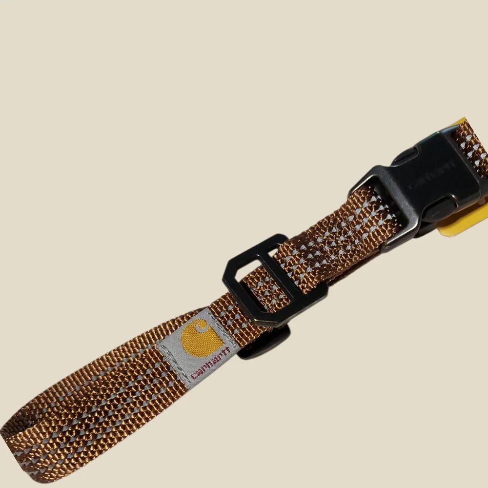 Carhartt Brown Dog Collar Size Medium NWT - Picture 2 of 4